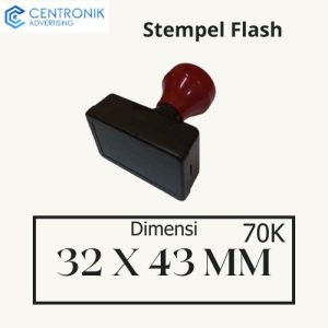 Stempel 32x43 mm