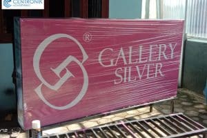 Papan Nama Gallery Silver Ajibarang - Centronik Advertising