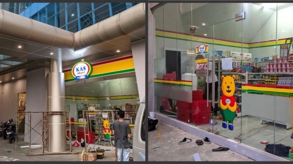 Proyek Branding Signage KAS Mart β Minimarket Mitra Indogrosir