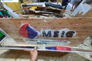 Jasa Huruf Timbul Profesional & Berkualitas | Centronik Advertising