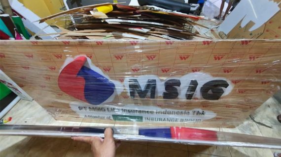 Jasa Huruf Timbul Profesional & Berkualitas | Centronik Advertising