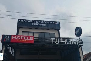 Proyek Branding Kertasive & Monostar di TJ Home Cirebon | Centronik Advertising