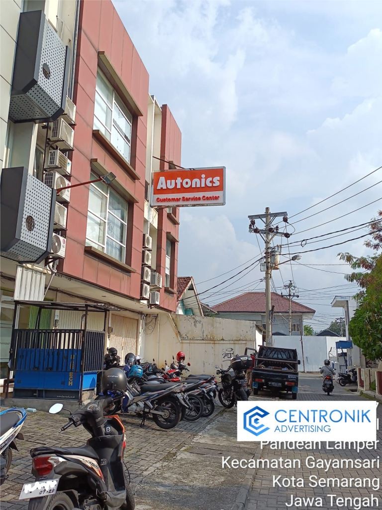 Proyek Signage Kantor Autonics Semarang | Jasa Signage Semarang