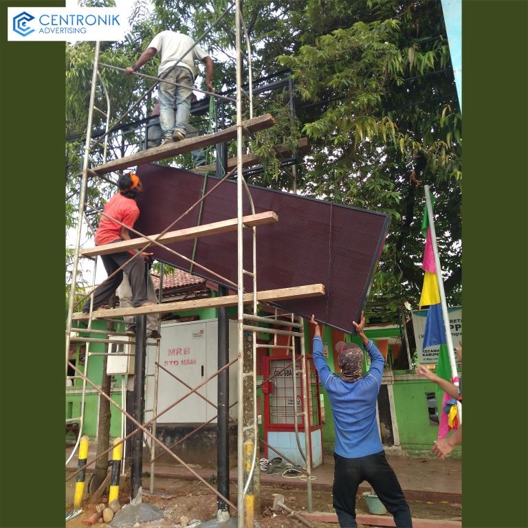 Jasa pembuatan running text digital