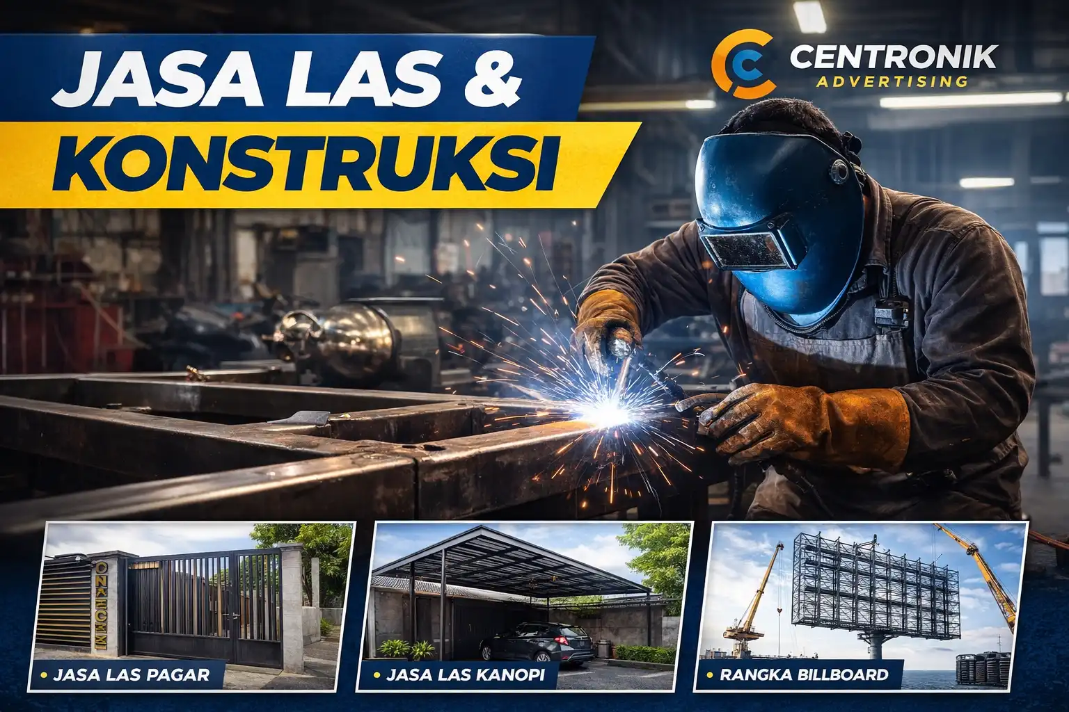 jasa las konstruksi