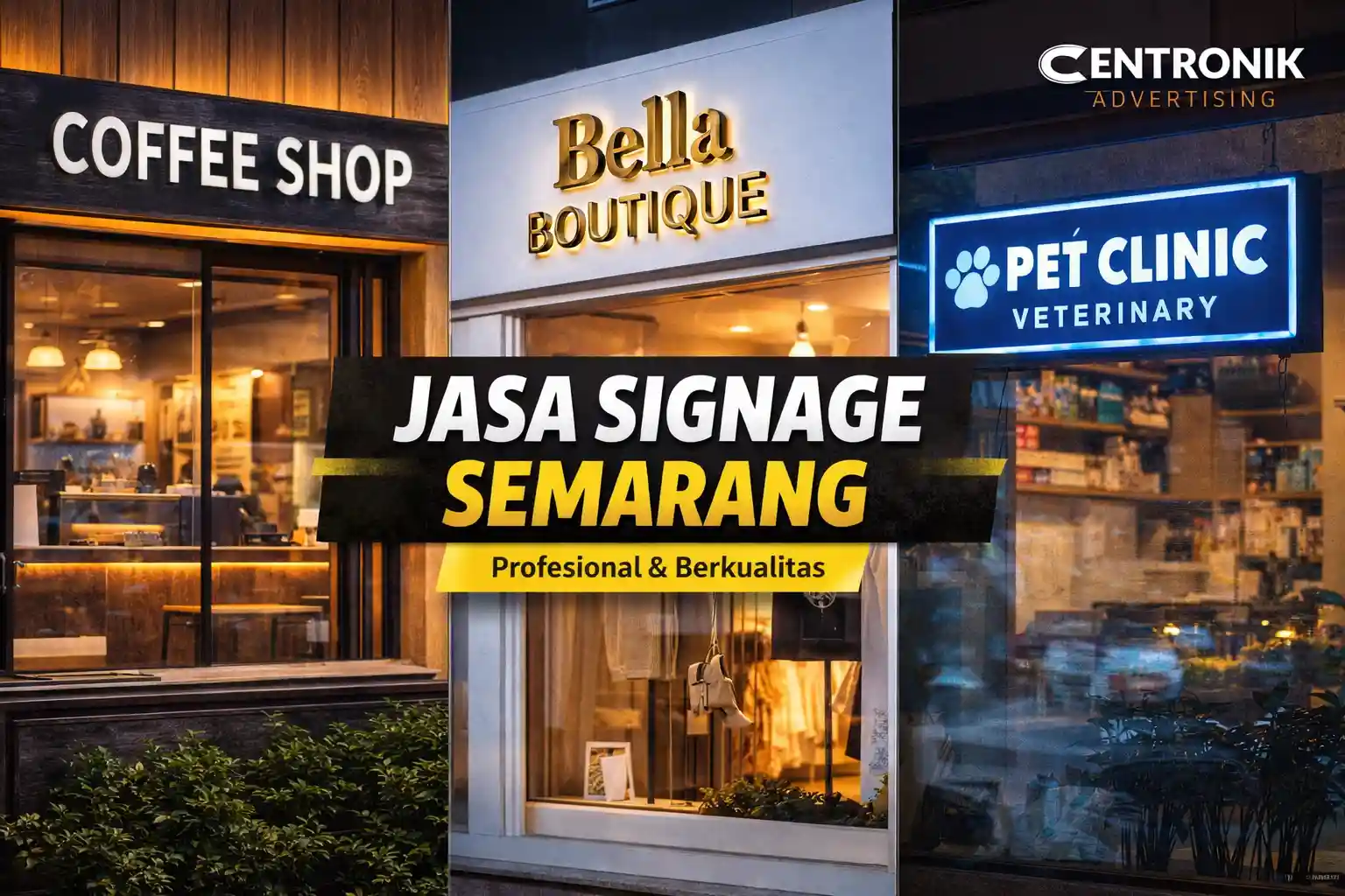jasa signage Semarang profesional