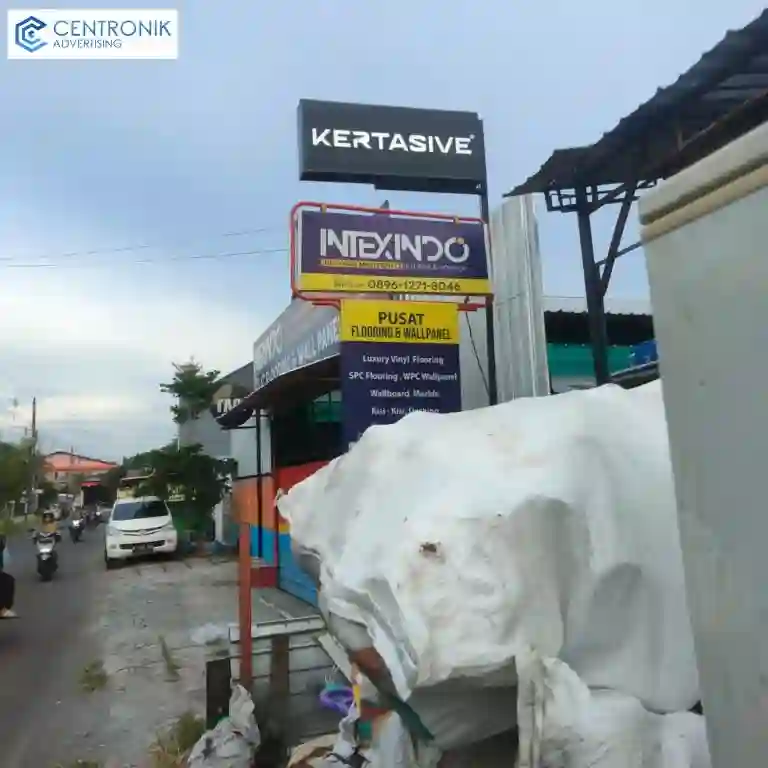 Vendor signage Yogyakarta untuk kebutuhan branding bisnis, kampus, hotel, dan perusahaan