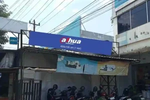 Survey Pemasangan Neon Box Dahua di Station CCTV Yogyakarta | Persiapan Branding Outlet